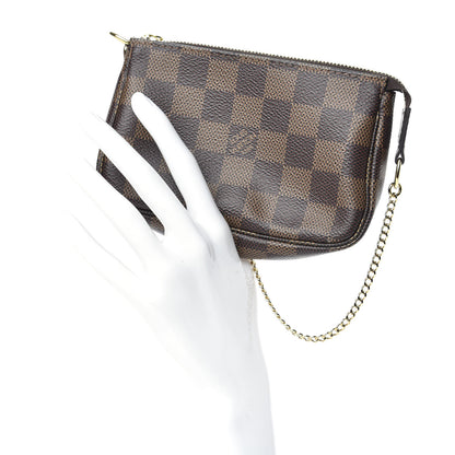 Louis Vuitton Damier Ebene Mini Pochette Accessories 2 of 10