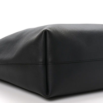Saint Laurent Calfskin Large Shopping Tote Black 10 of 12
