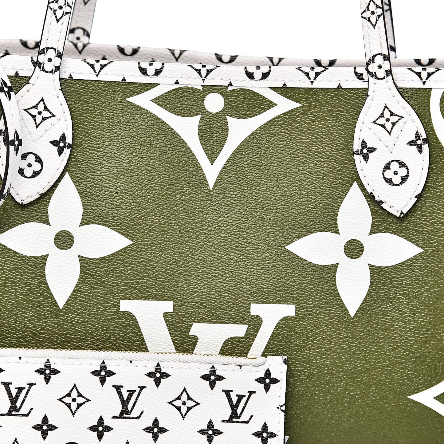 Monogram Giant Neverfull MM Kaki