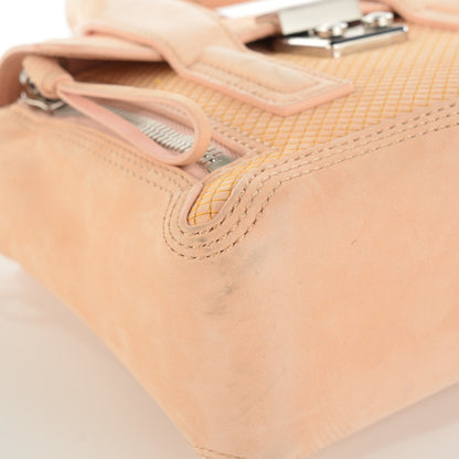3.1 Phillip Lim 3.1 Perforated Calfskin Suede Mini Pashli Satchel Beige 2 of 11