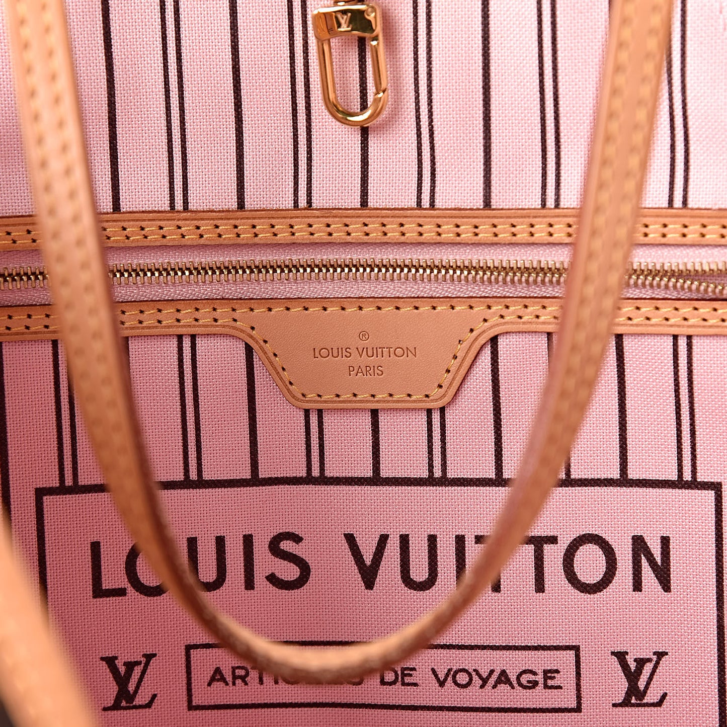 Monogram Neo Neverfull MM Rose Ballerine