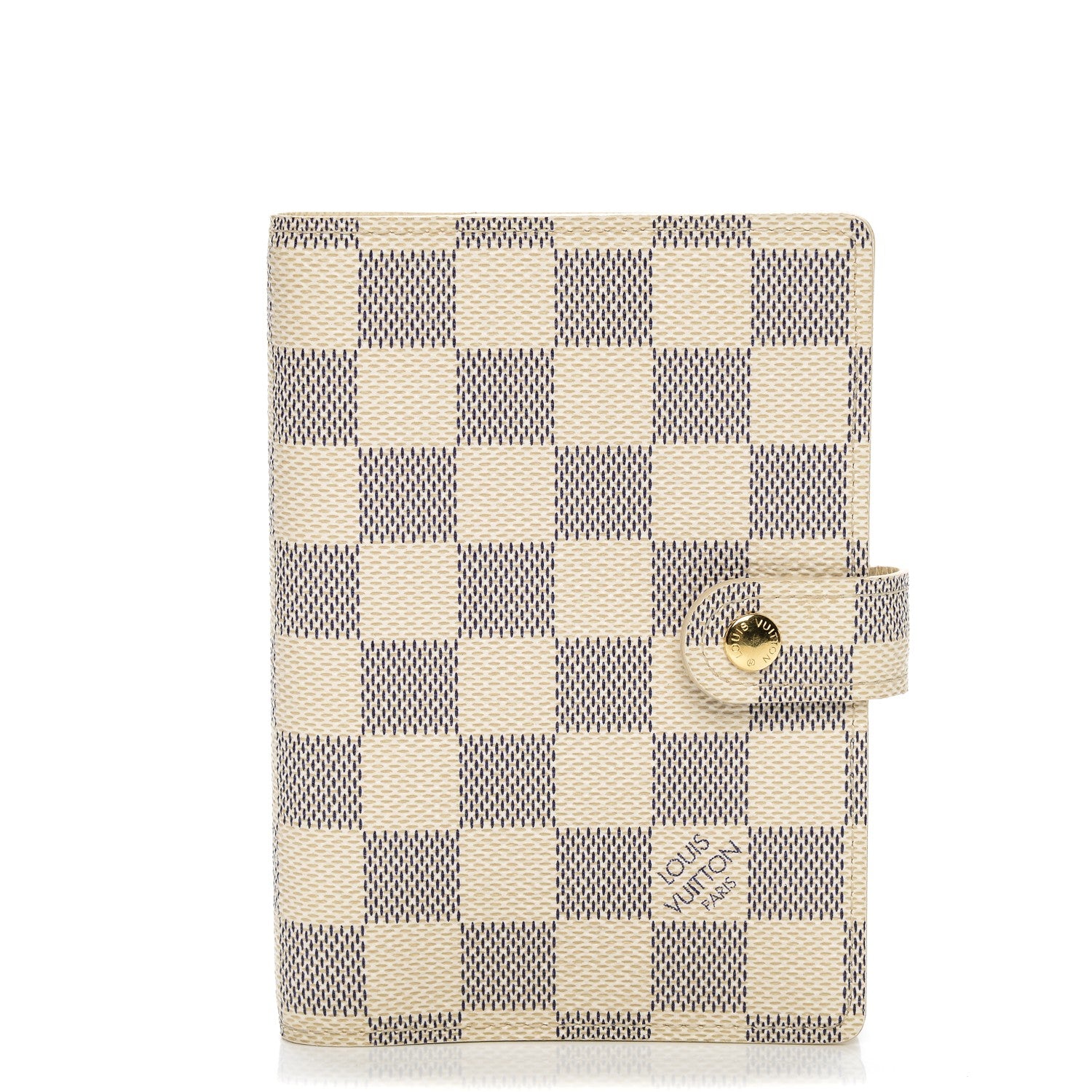 Louis Vuitton Damier Azur Small Ring Agenda Cover 1 of 6