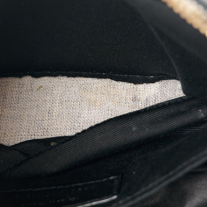 Saint Laurent Calfskin Matelasse Monogram Lou Camera Bag Black 11 of 11