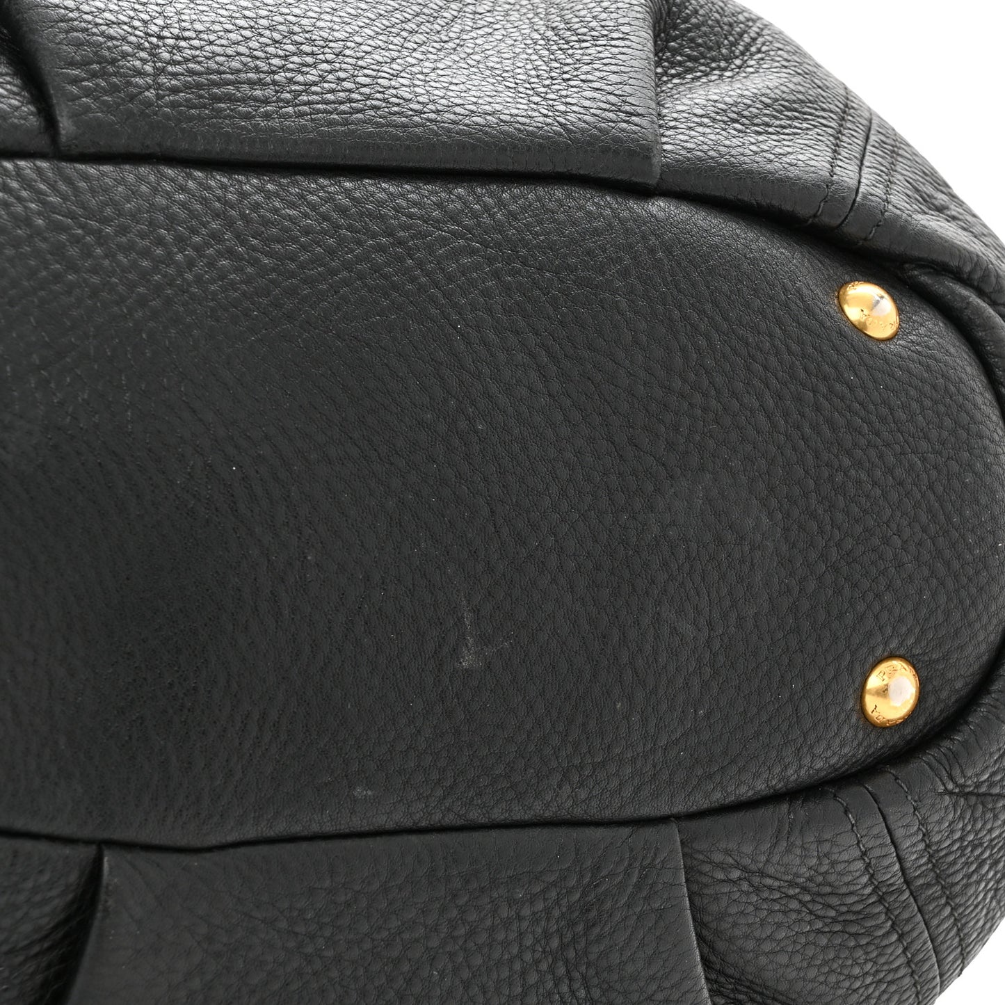 Vitello Daino Tote Black