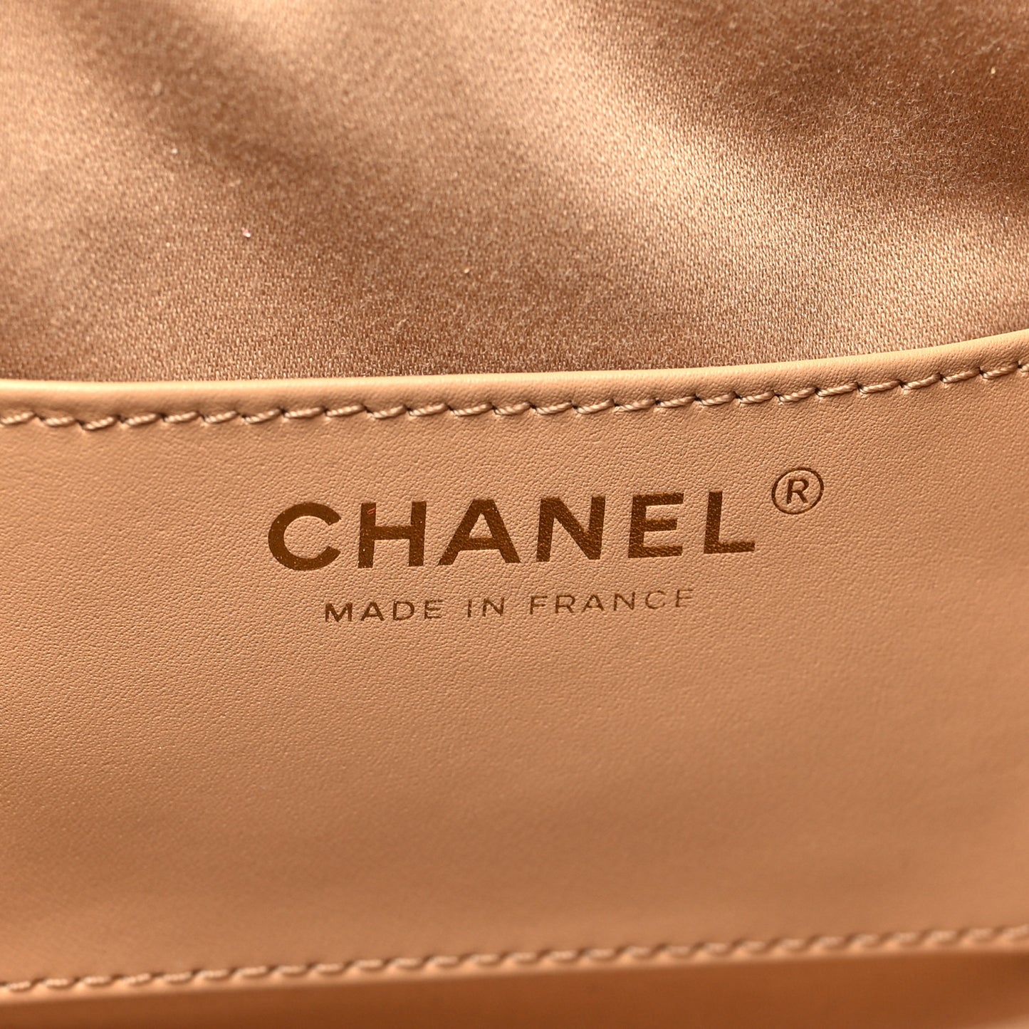 Caviar Quilted Small Chanel 25 Handbag Dark Beige