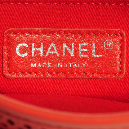 Chanel Perforated Calfskin Up In The Air Flap Red 8 of 9