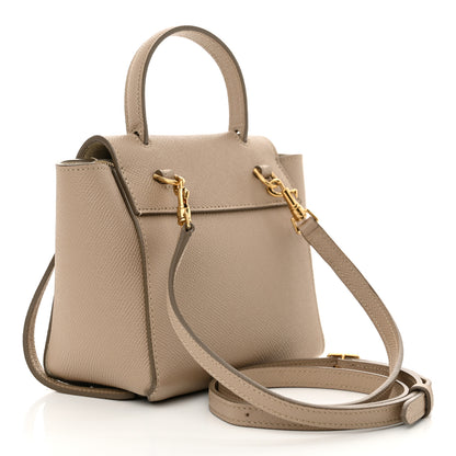 Celine Grained Calfskin Pico Belt Bag Light Taupe 3 of 10