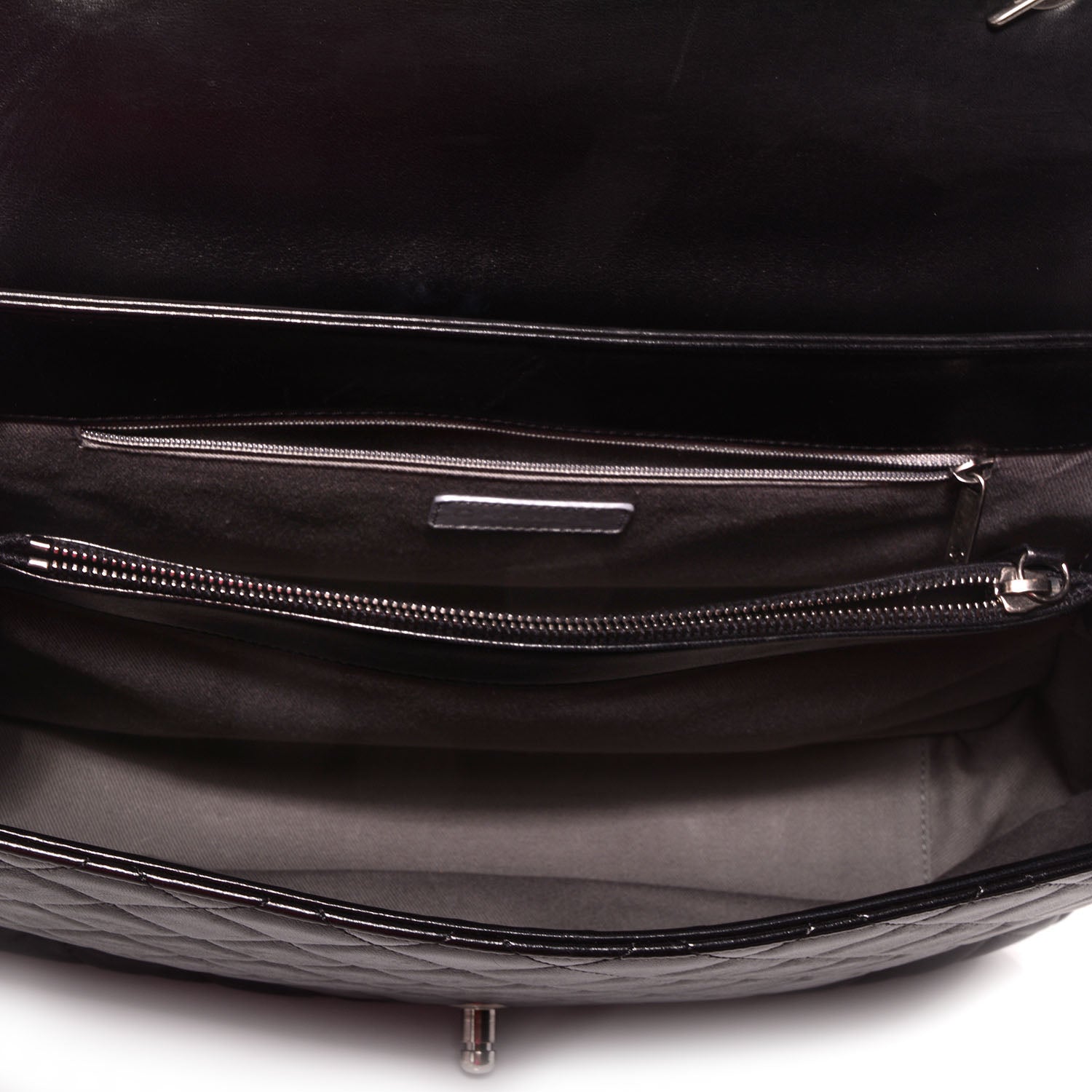 Chanel Lambskin Quilted Large Antik Boy Flap Black 6 of 8