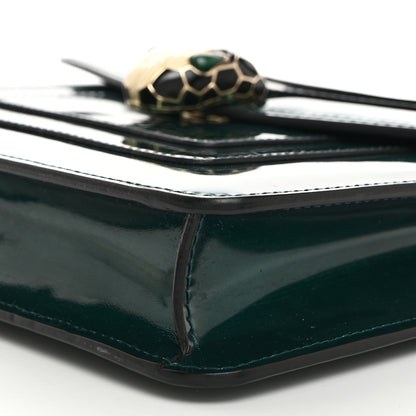 Bulgari Patent Serpenti Forever Crossbody Emerald 11 of 11