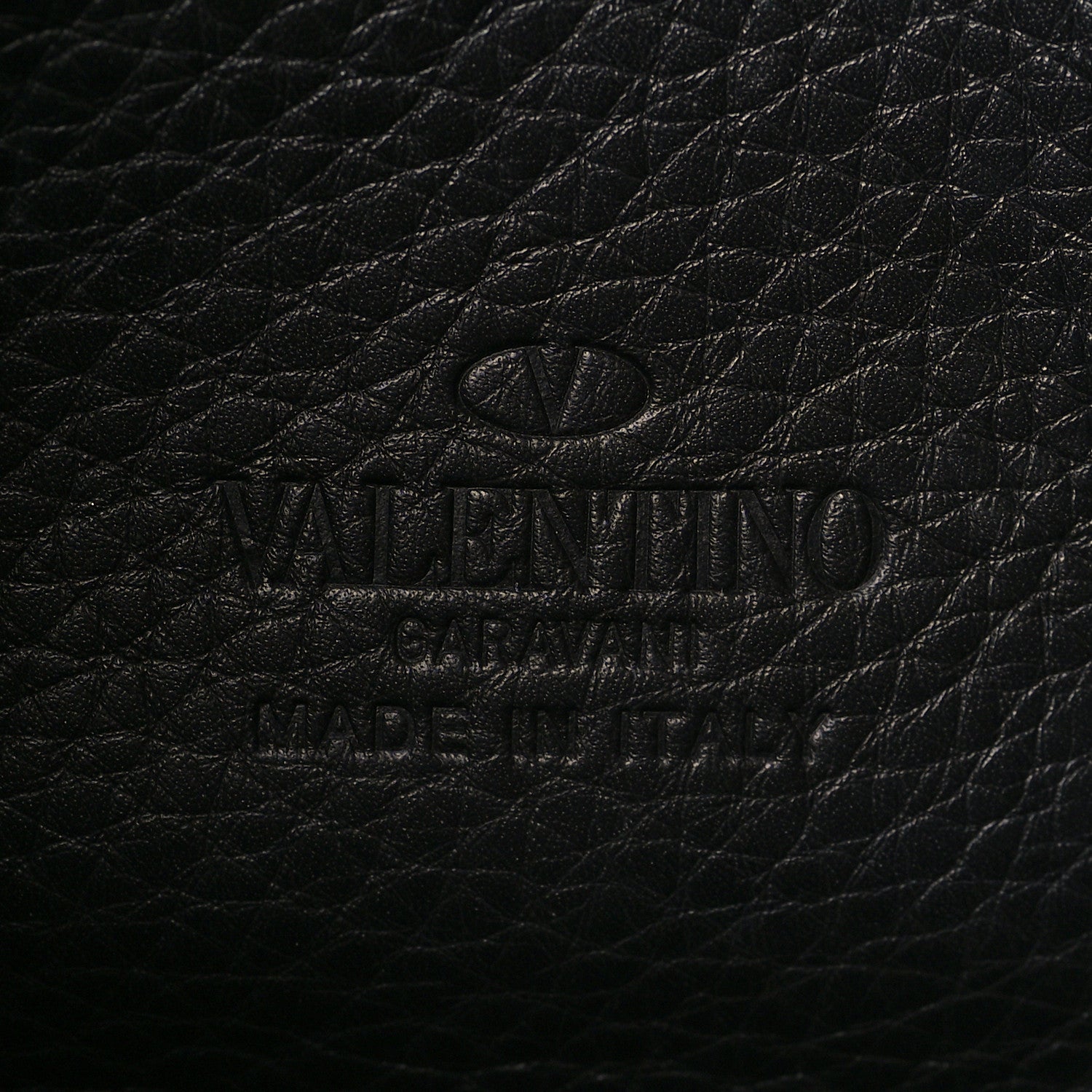 Valentino Garavani Pebbled Calfskin Medium Rockstud Flip Lock Crossbody Bag Black 6 of 8