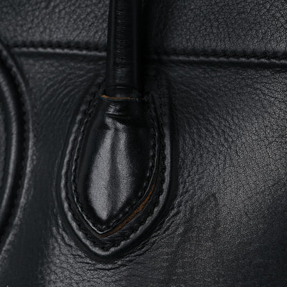 Celine Supple Calfskin Medium Phantom Luggage Black 23 of 25