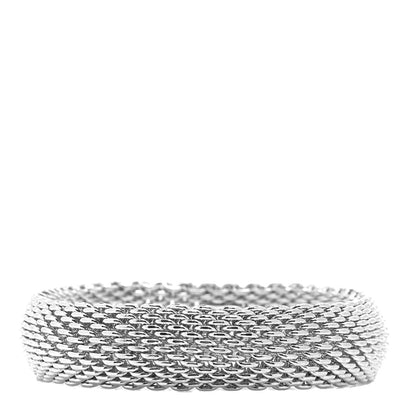 Tiffany Sterling Silver Somerset Mesh Bracelet 1 of 4
