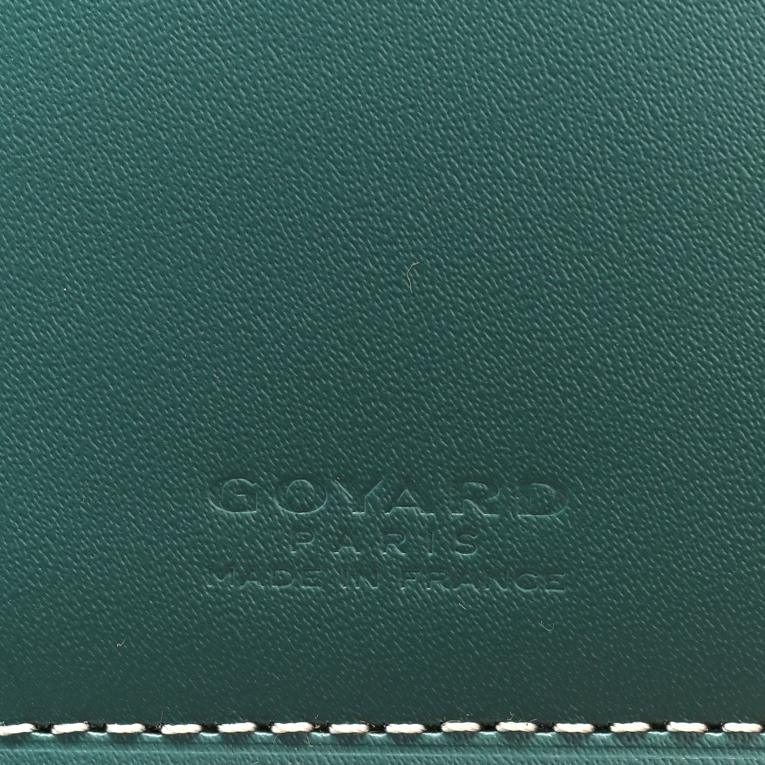 Goyard Goyardine Passport Wallet Green 6 of 9