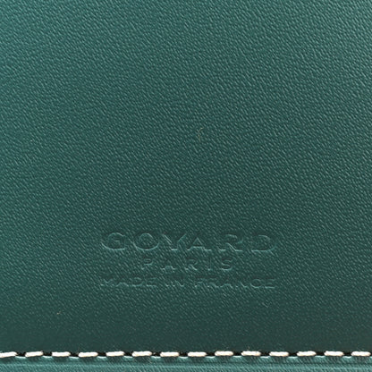 Goyard Goyardine Passport Wallet Green 6 of 9