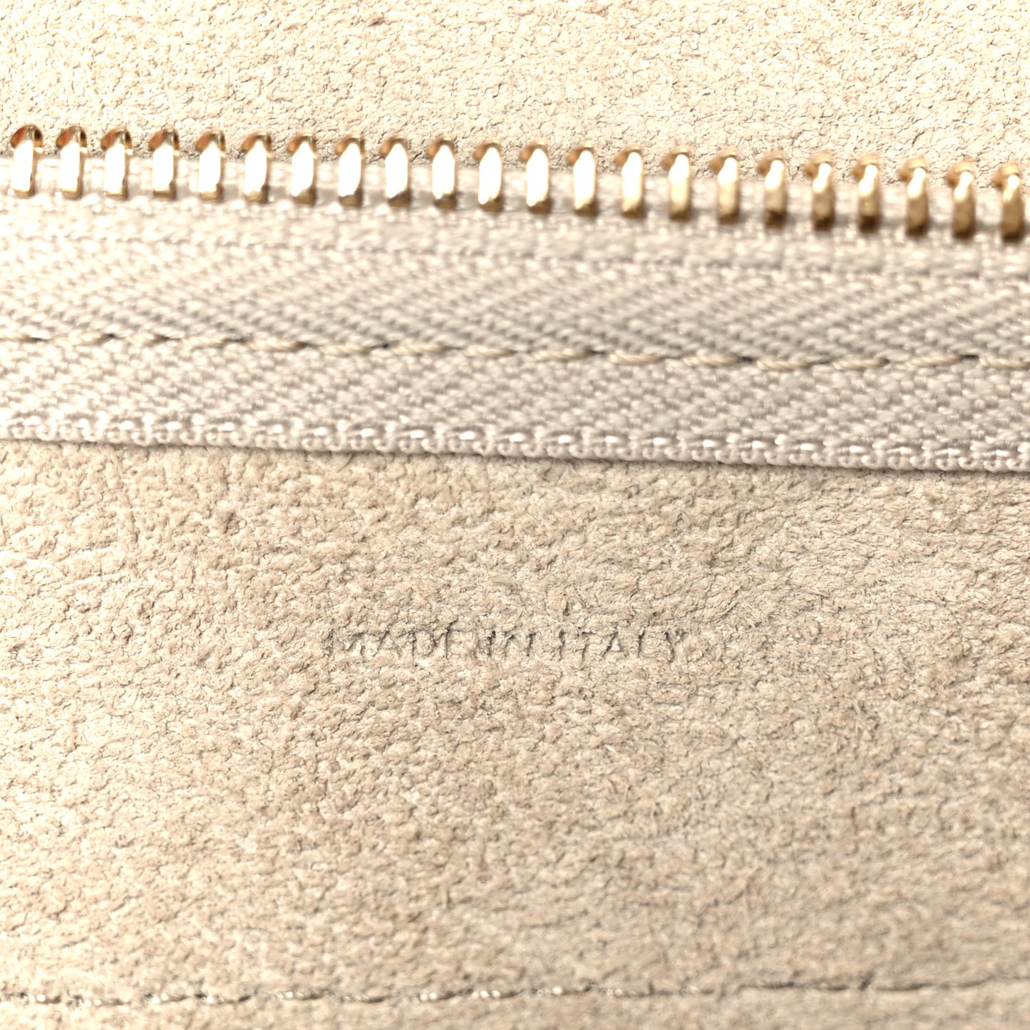 Grained Calfskin Nano Belt Bag Light Taupe