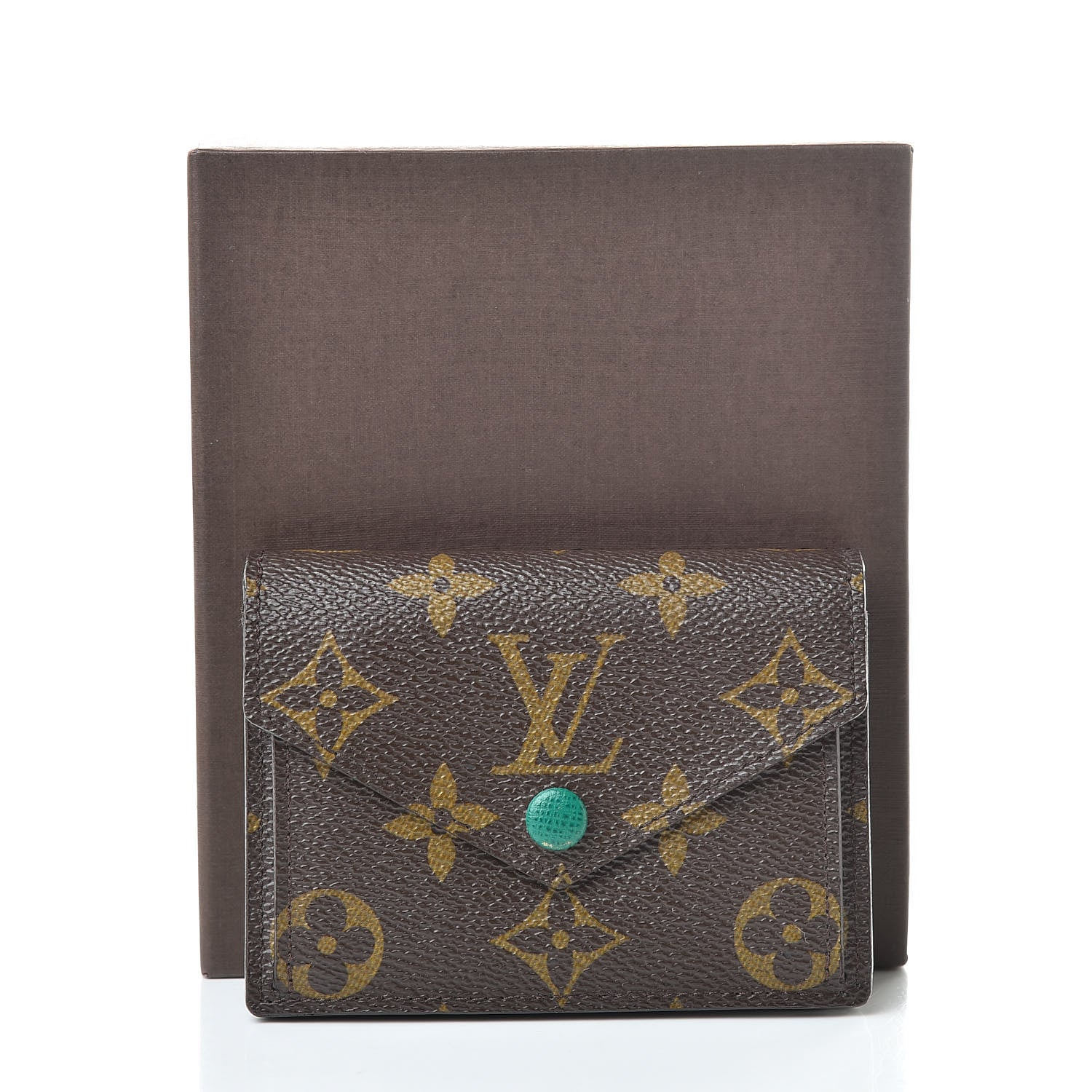 Louis Vuitton Monogram Compact Marie Wallet Vert 10 of 10
