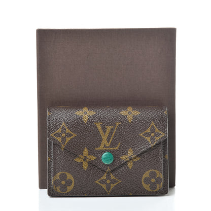 Louis Vuitton Monogram Compact Marie Wallet Vert 10 of 10
