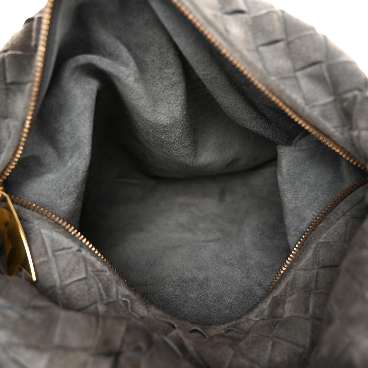 Bottega Veneta Suede Calfskin Intrecciato Teen Jodie Hobo Thunder 5 of 11