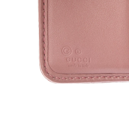 Gucci Microguccissima Compact Wallet Soft Pink 7 of 10