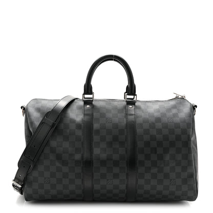Louis Vuitton Damier Graphite Keepall Bandouliere 45 1 of 9