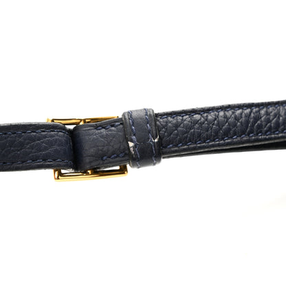 Hermes Taurillon Clemence Kelly Ado Backpack Bleu Nuit 12 of 12