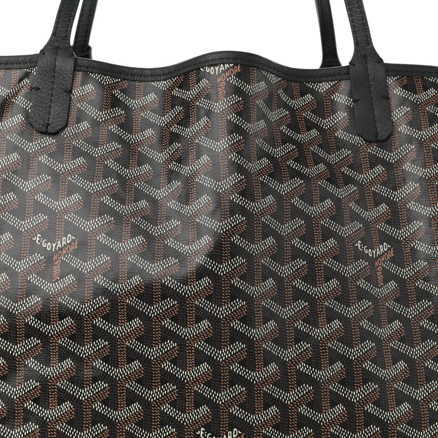 Goyardine Reversible Anjou GM Black