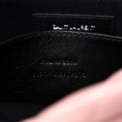 Saint Laurent Calfskin Y Quilted Monogram Small Loulou Camera Pale Pink 7 of 13