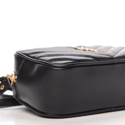Saint Laurent Calfskin Matelasse Monogram Lou Belt Bag Black 6 of 10
