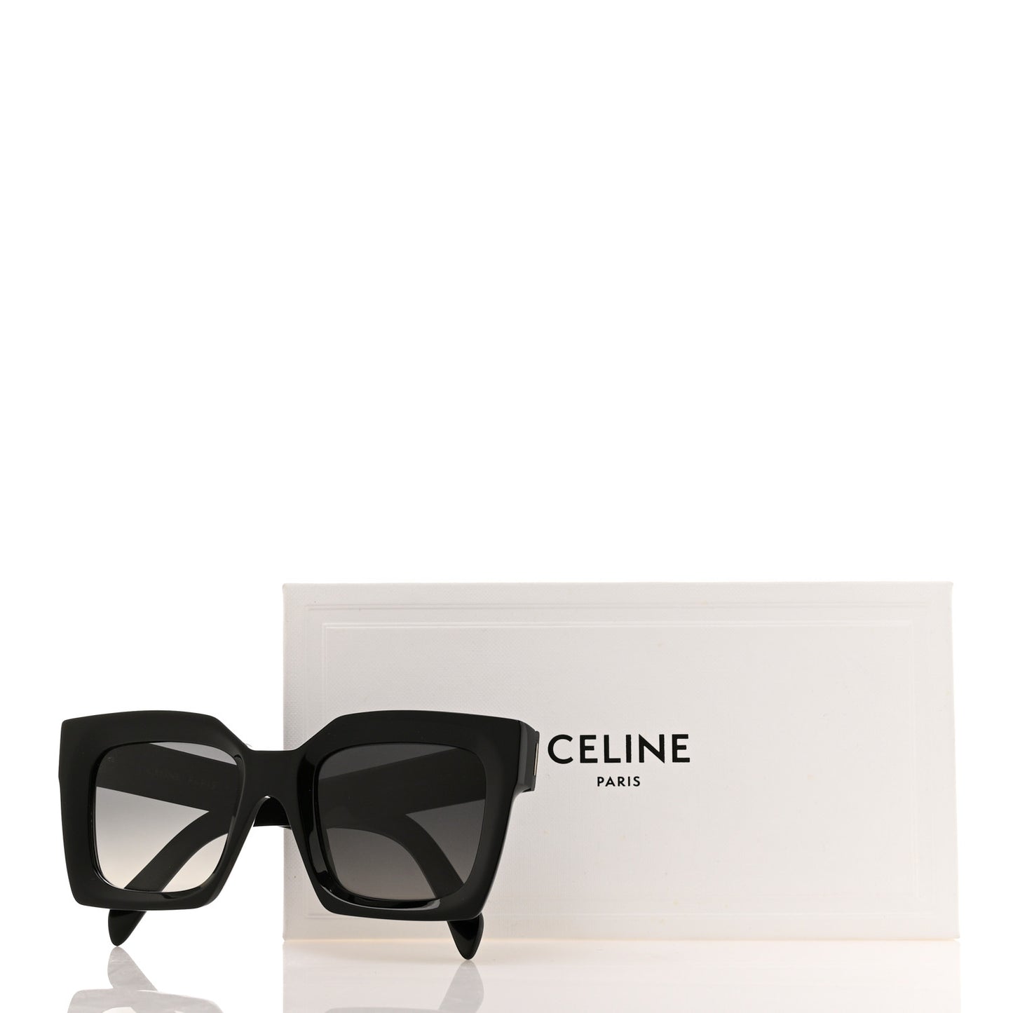 Acetate Square Sunglasses CL401301 Black