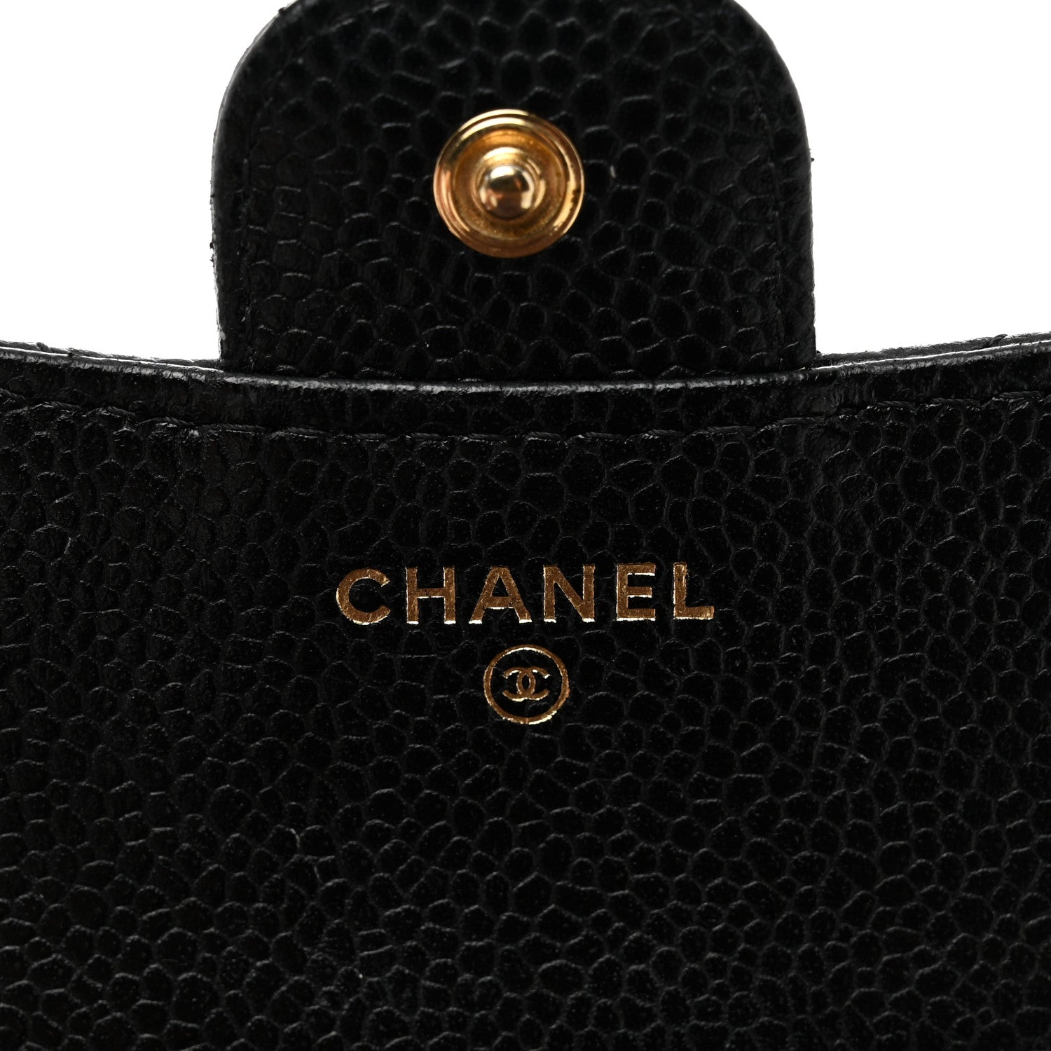 Chanel Caviar Quilted Compact Flap Wallet Black 6 of 11