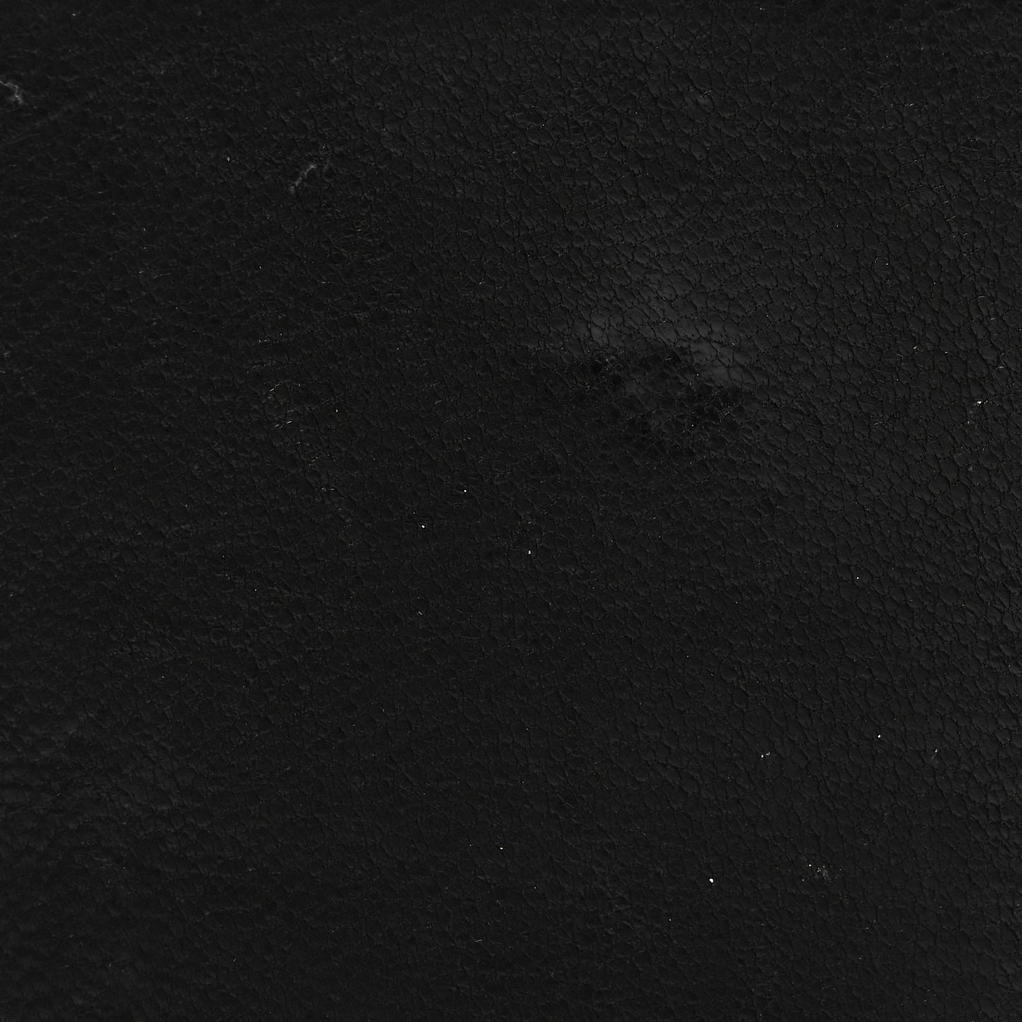 Lambskin Matelasse Monogram Vicky Tri-Fold Wallet Black
