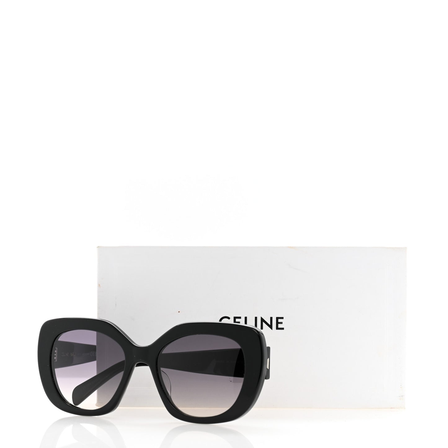 Acetate Triomphe 01 Square Sunglasses CL 40226U Black