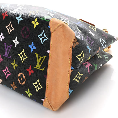 Louis Vuitton Monogram Multicolor Audra Black 8 of 8