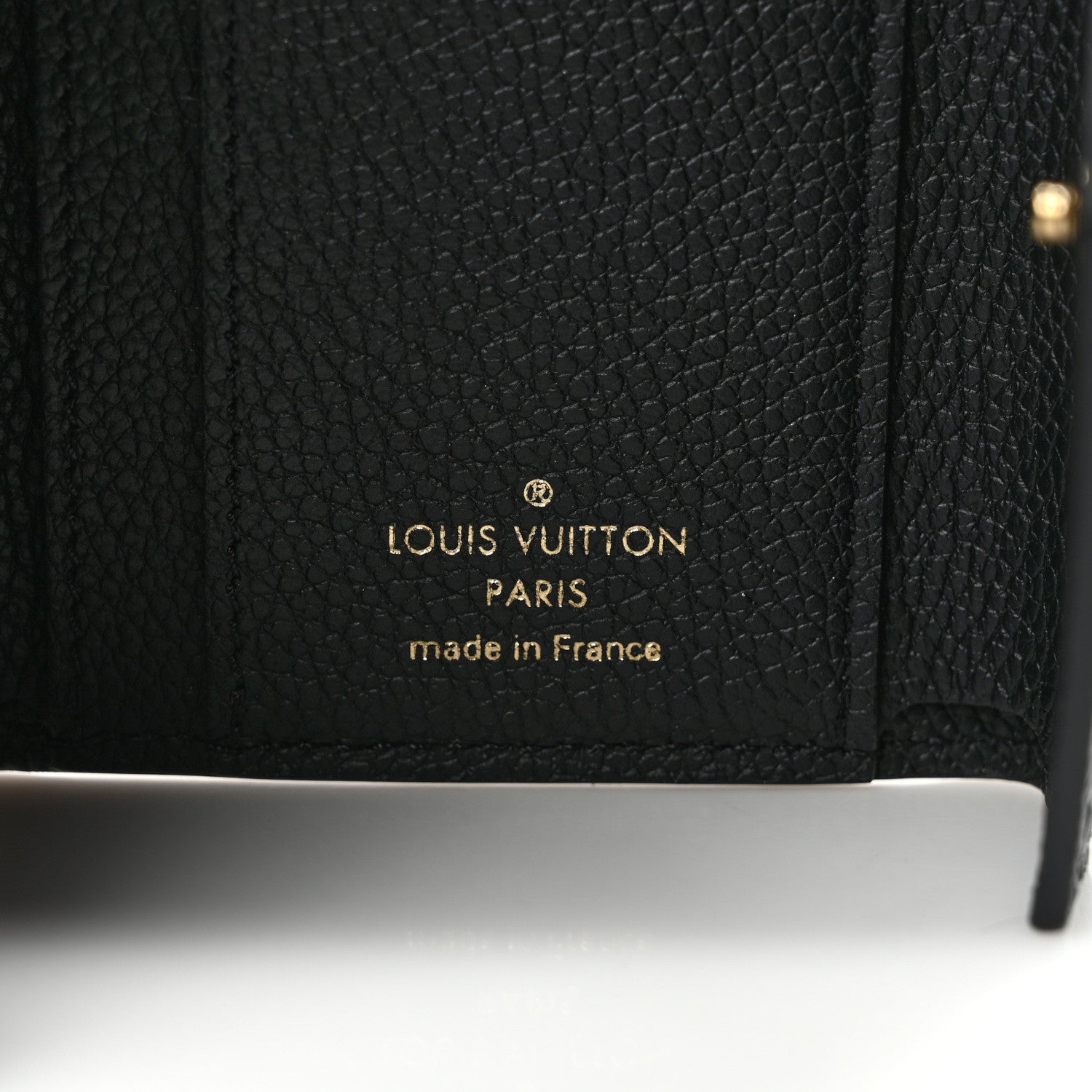 Louis Vuitton Empreinte Zoe Wallet Black 6 of 6