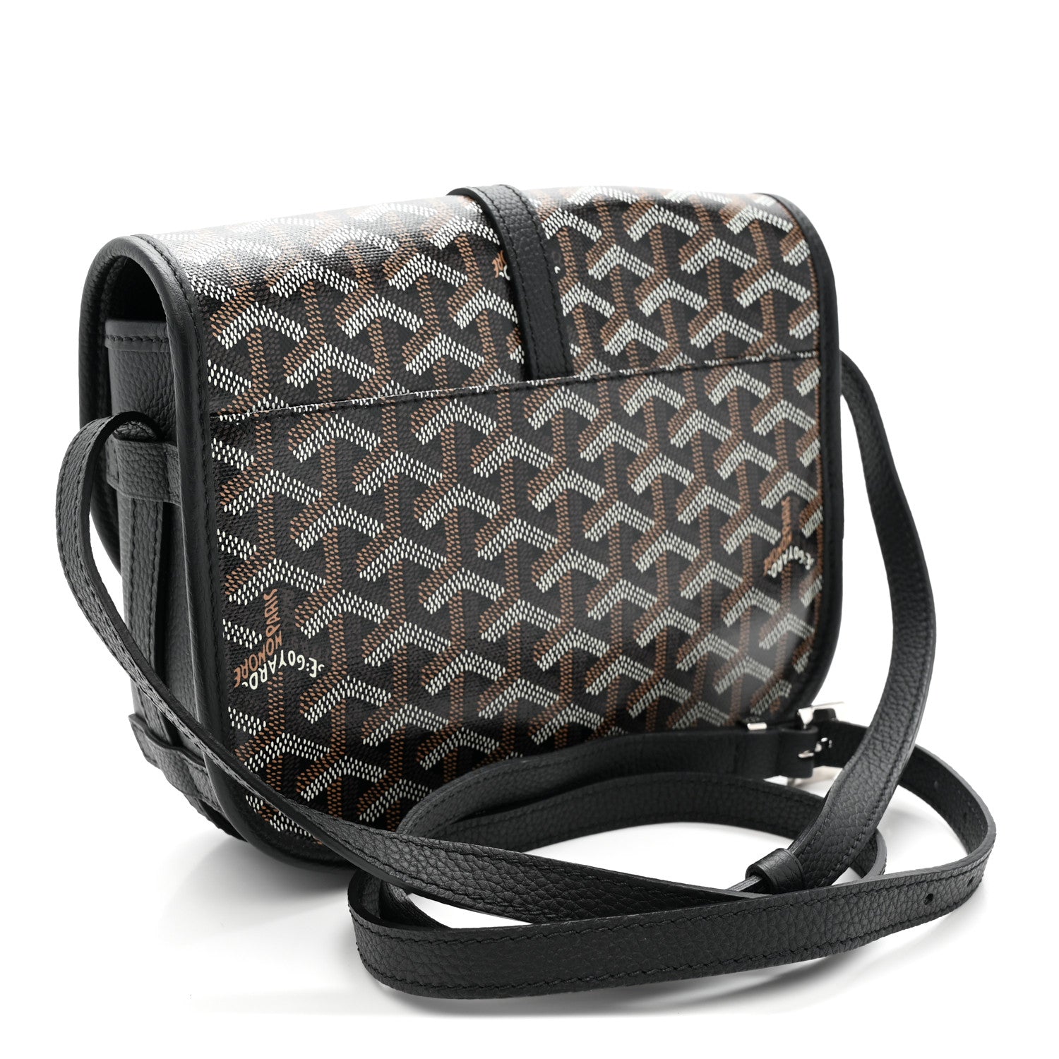 Goyard Goyardine Belvedere II PM Messenger Bag Black 3 of 10