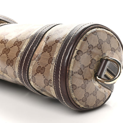 Gucci Crystal Monogram Duchessa Small Boston Bag Brown 10 of 10