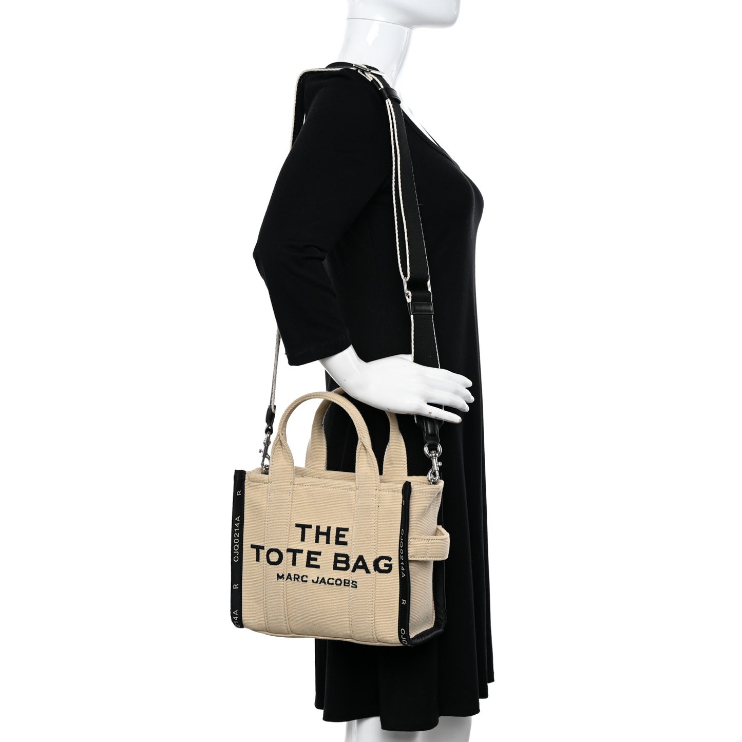 Jacquard Small The Traveler Tote Bag Warm Sand