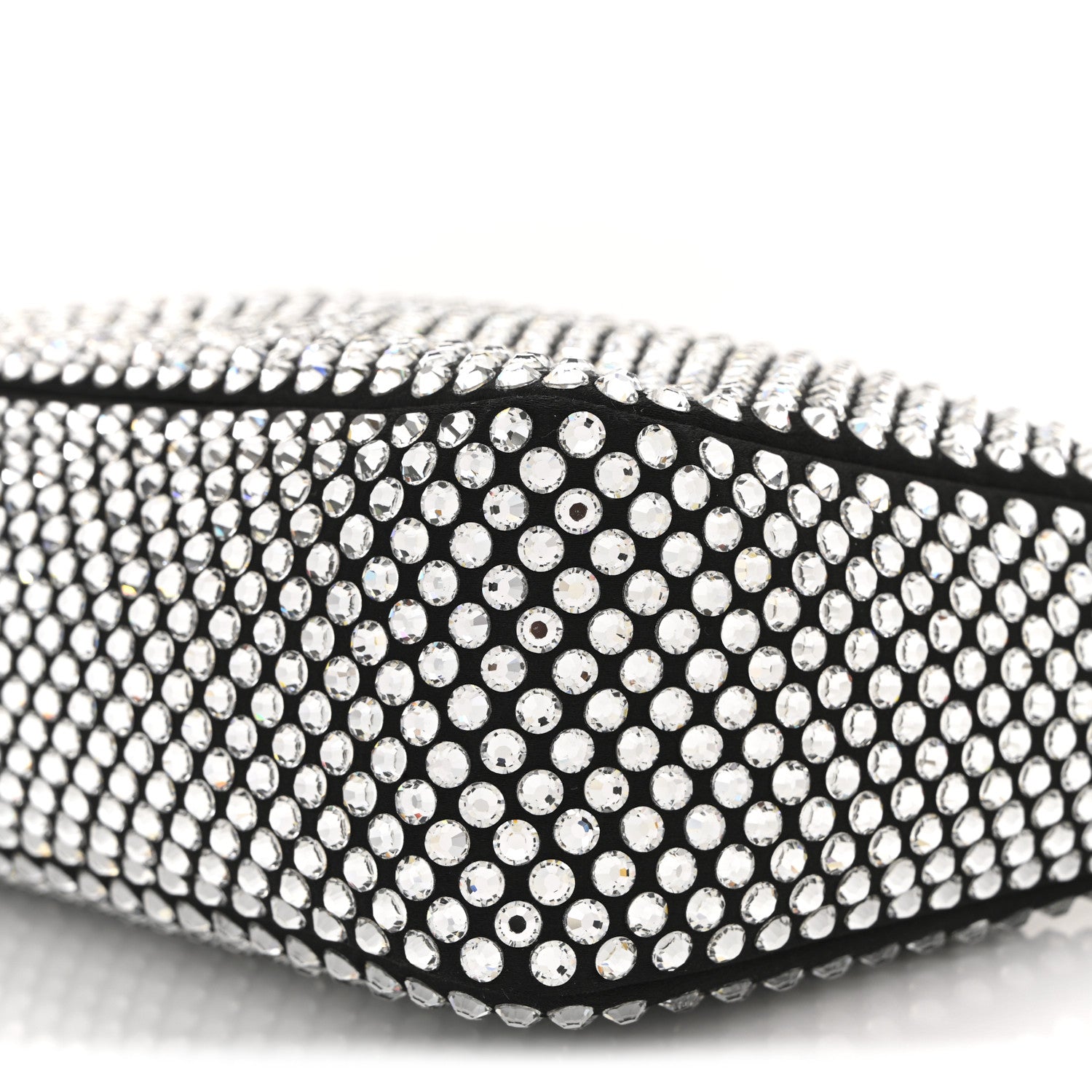 Prada Satin Crystal Mini Re-Edition 2000 Bag Cristal 10 of 10
