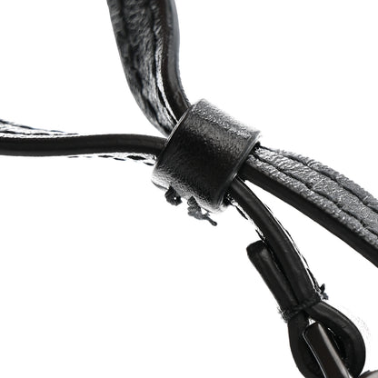 Saint Laurent Calfskin Matelasse Monogram Monochrome Lou Camera Bag Black 13 of 14