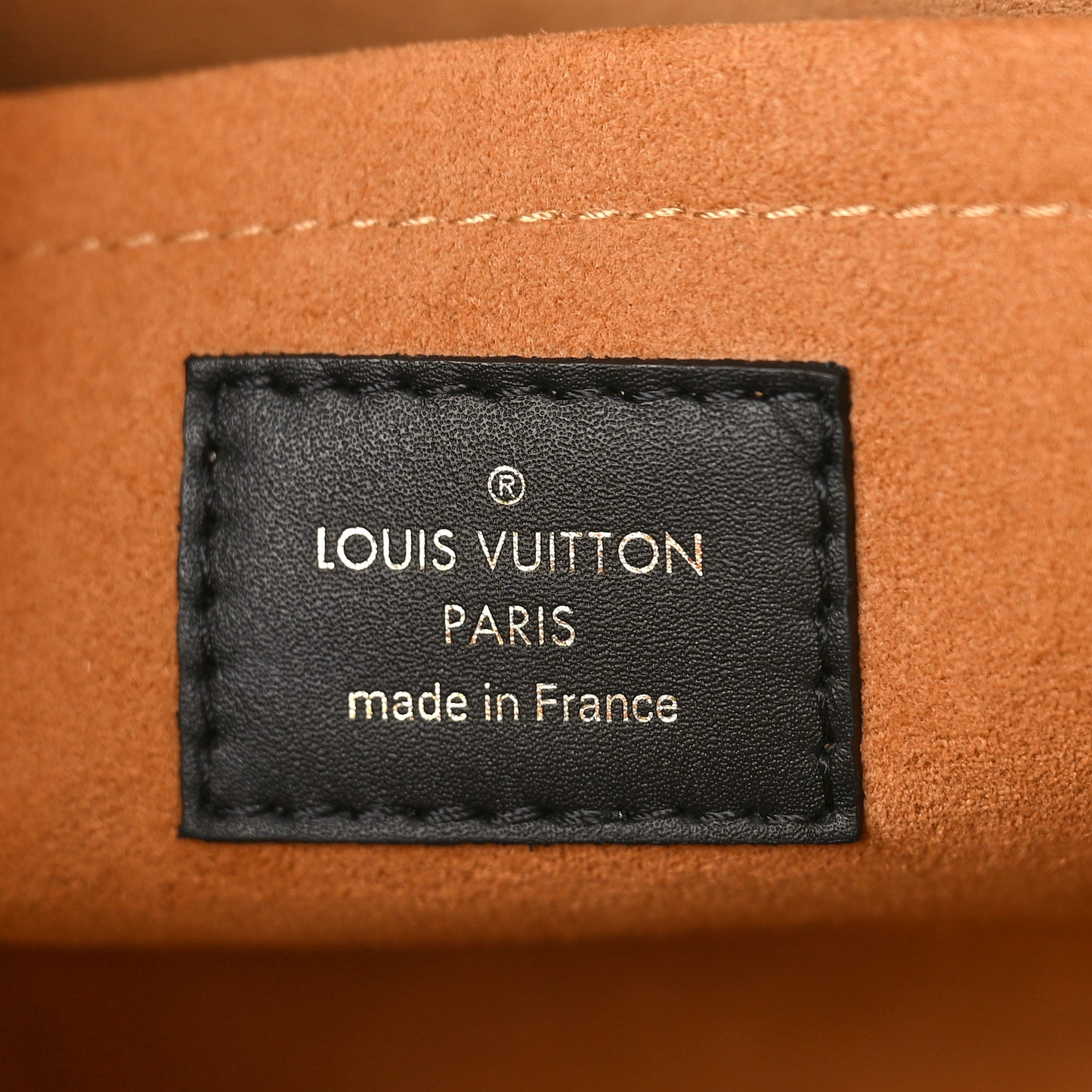 Calfskin Monogram On My Side Black