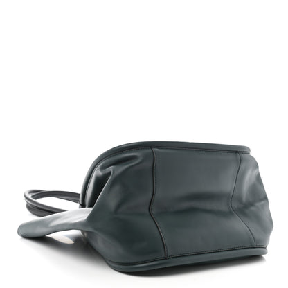 Proenza Schouler Calfskin Large Ruched Tote Petrol Green 4 of 13