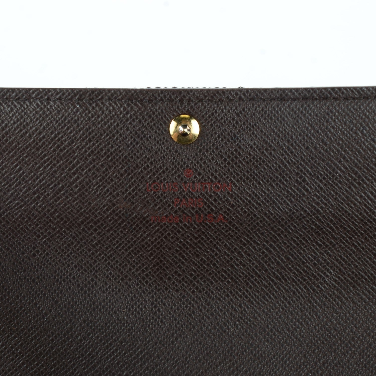 Louis Vuitton Damier Ebene Sarah Wallet 5 of 7