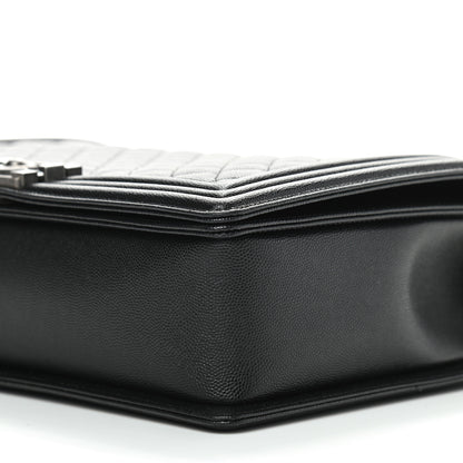 Chanel Caviar Quilted Large Boy Flap Black 7 of 9