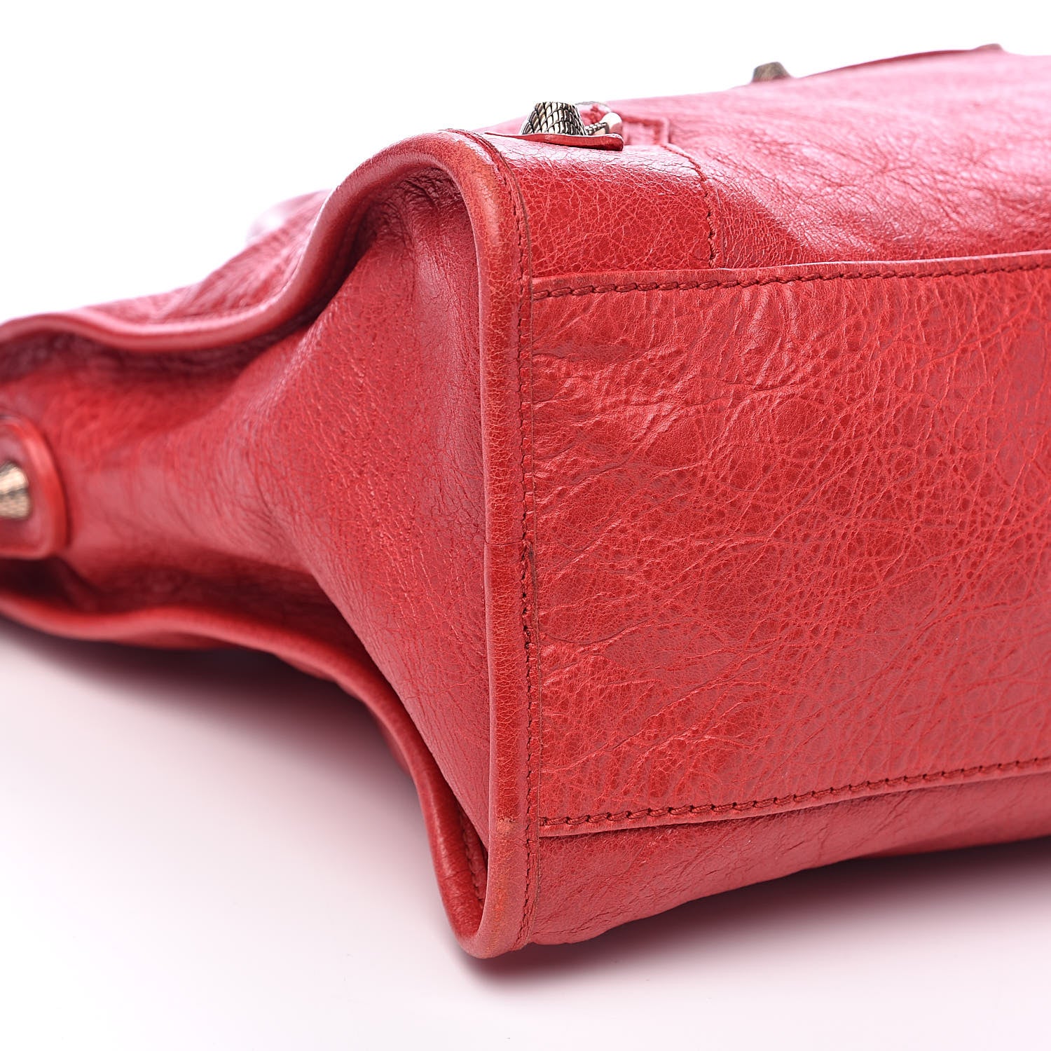 Balenciaga Agneau Giant 12 Rose Gold Hardware City Rouge Coquelicot 8 of 17