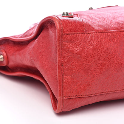 Balenciaga Agneau Giant 12 Rose Gold Hardware City Rouge Coquelicot 8 of 17