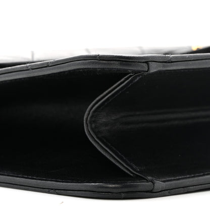 Chanel Lambskin Quilted Medium Single Flap Black 9 of 14