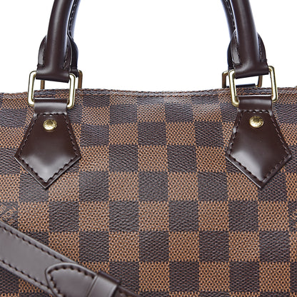 Louis Vuitton Damier Ebene Speedy Bandouliere 30 8 of 12