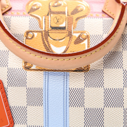 Louis Vuitton Damier Azur Summer Trunks Speedy Bandouliere 30 10 of 11