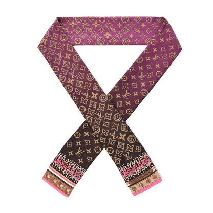Louis Vuitton Silk Monogram Map Bandeau 1 of 5