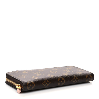 Louis Vuitton Monogram Clemence Wallet Rose Ballerine 4 of 10